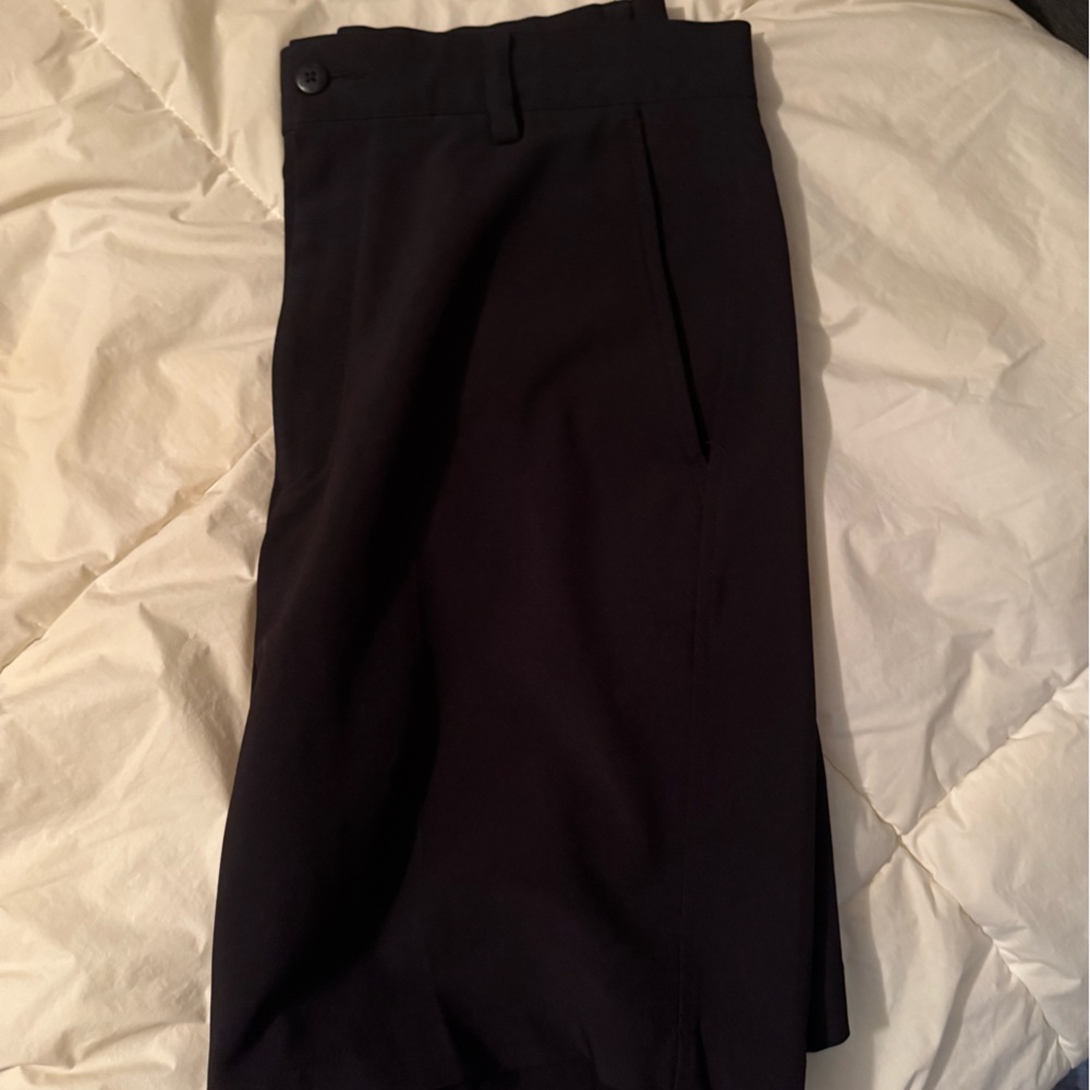 Men's Black and Blue Footjoy Shorts